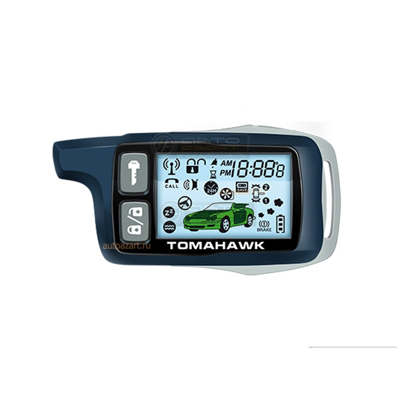 Брелок для автосигнализации Tomahawk 9.9 (9.5/Q9) (ЖК)