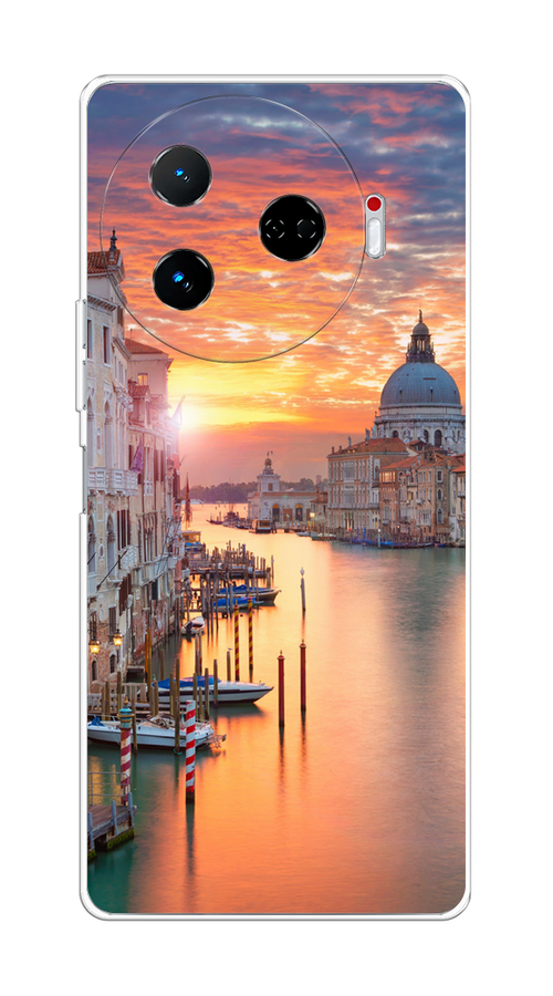 

Чехол на Tecno Camon 30 Pro 5G "Восход 11", Розовый;оранжевый, 305150-1