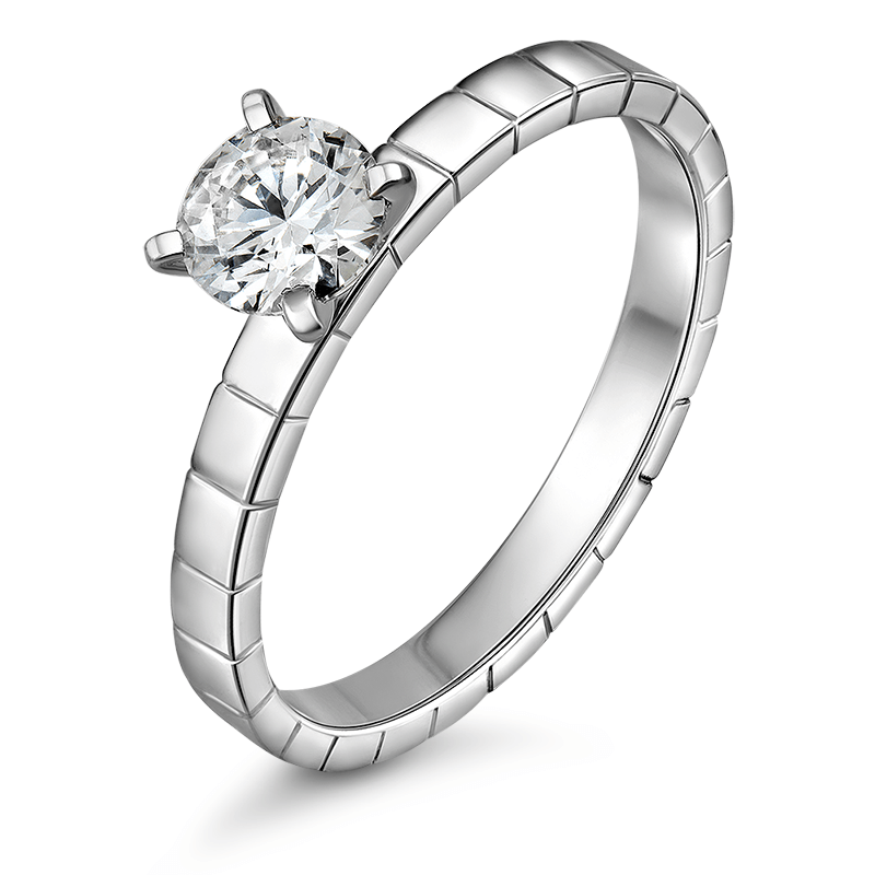 

Кольцо из золота с бриллиантом выращенным р., IQ Diamonds 510, 510