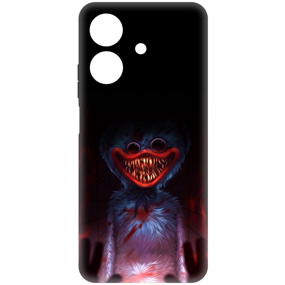

Чехол-накладка Krutoff Soft Case Атака Хаги Ваги для Realme Note 60X черный