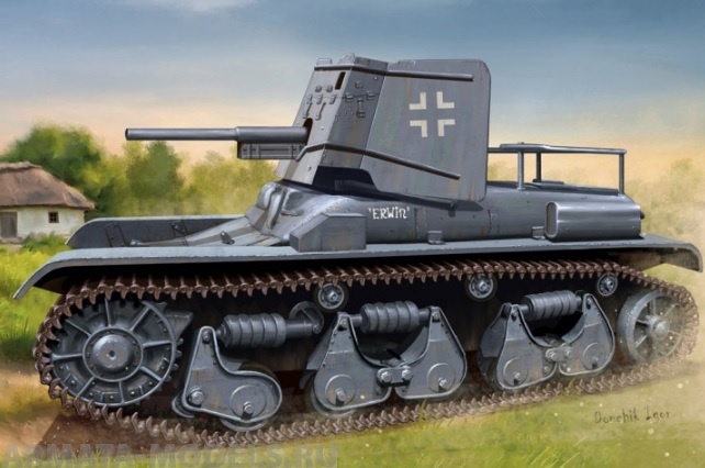 

83895 САУ German 3.7cm Pak 35/36 auf Pz.Kpfw 35Rf