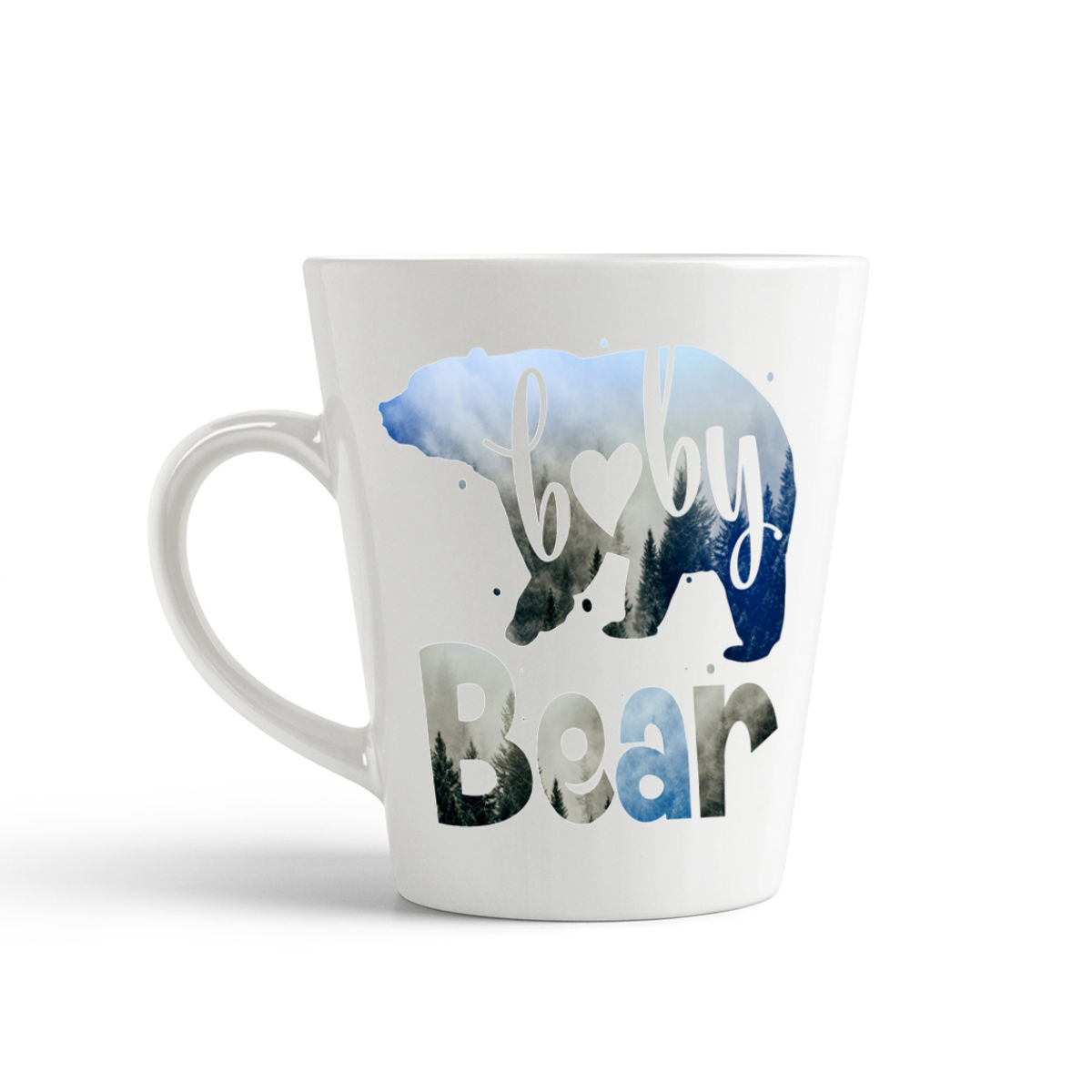 

Конусная кружка CoolPodarok Семья Baby BEAR Ребенок медведь