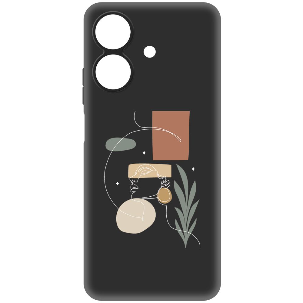 

Чехол-накладка Krutoff Soft Case Элегантность для Realme Note 60X черный