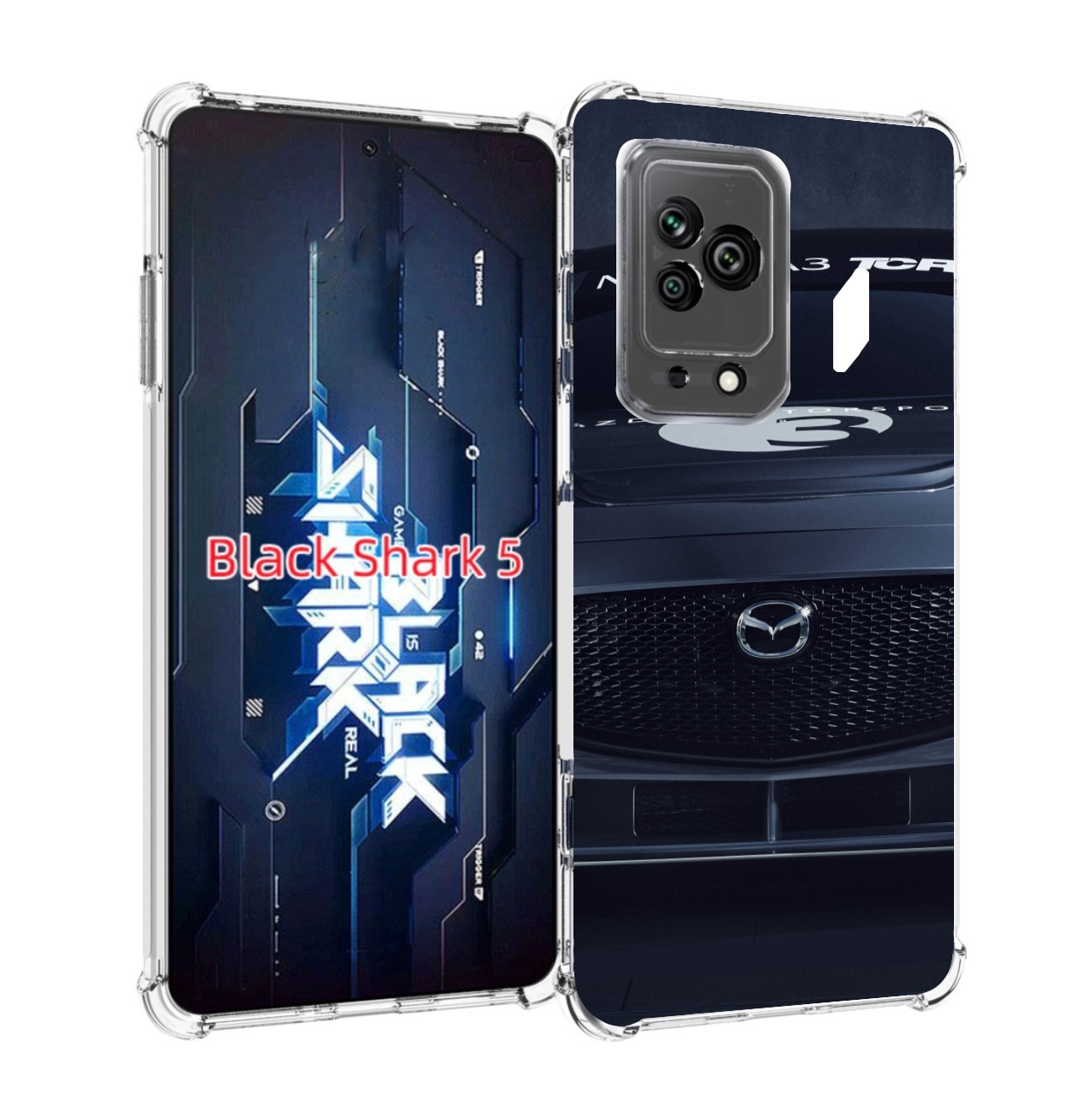 

Чехол MyPads mazda мазда 3 для Xiaomi Black Shark 5, Прозрачный, Tocco