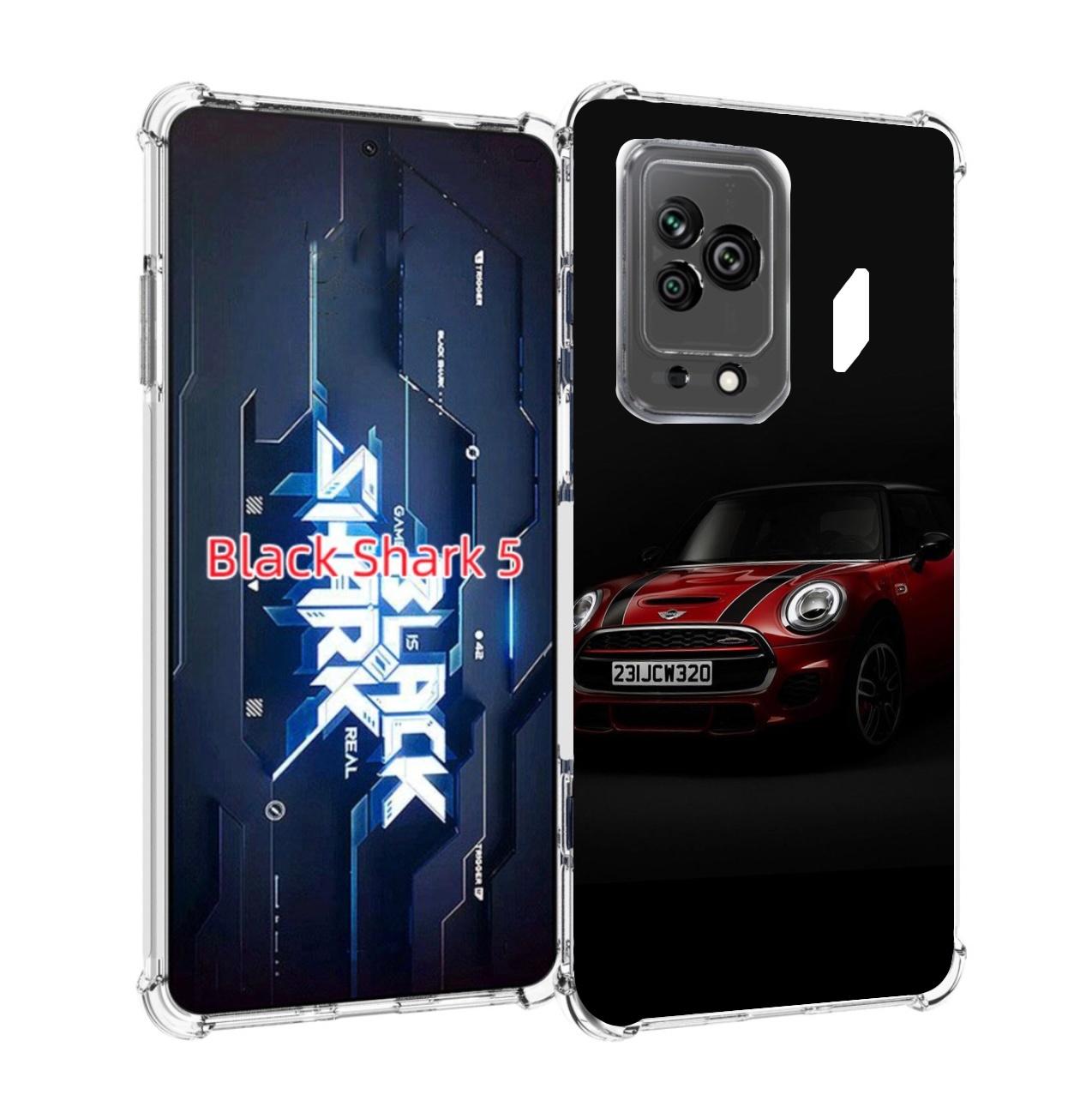 

Чехол MyPads mini мини 4 для Xiaomi Black Shark 5, Прозрачный, Tocco