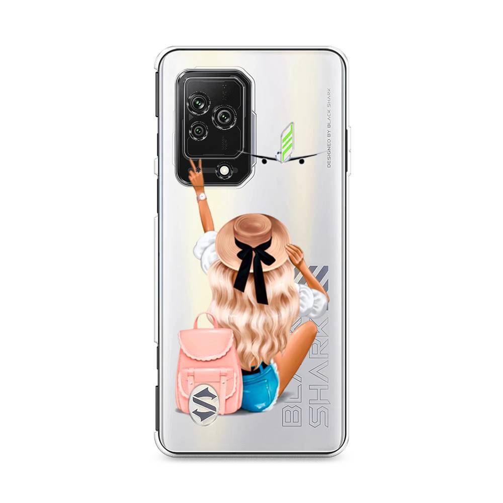 

Чехол Awog на Xiaomi Black Shark 5 "Автостопом самолетом", Разноцветный, 314050-7