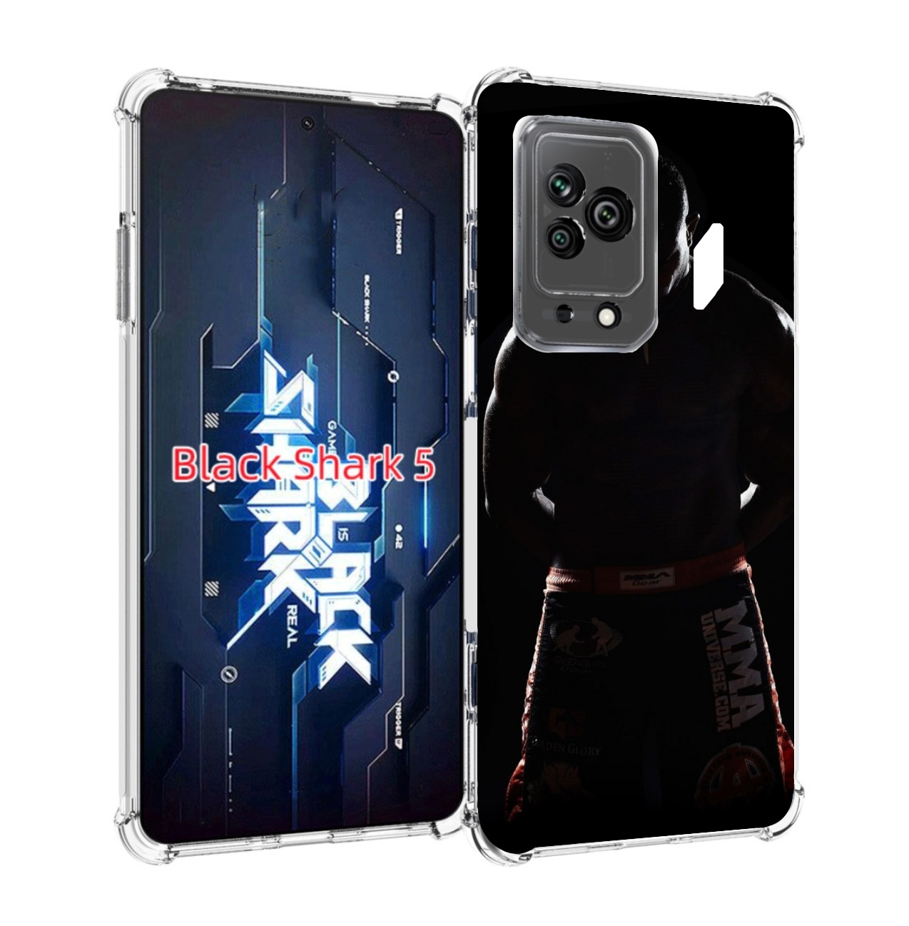 

Чехол MyPads mma единоборства для Xiaomi Black Shark 5, Прозрачный, Tocco