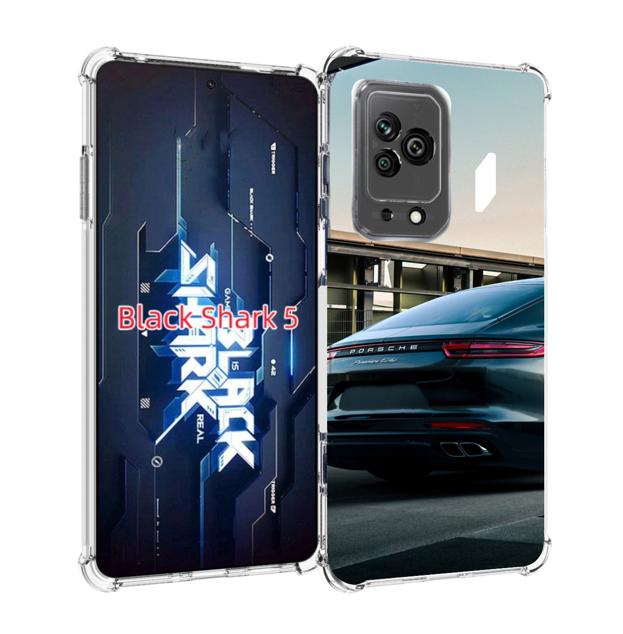 

Чехол MyPads porsche порш 4 для Xiaomi Black Shark 5, Прозрачный, Tocco