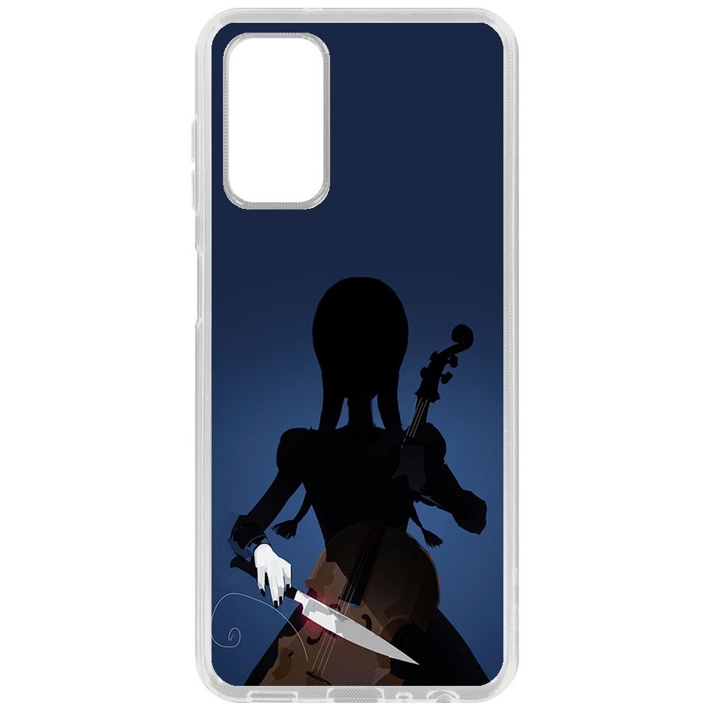 

Чехол-накладка Krutoff Clear Case Уэнсдей Аддамс - Тизер для Samsung Galaxy A13 (A135)