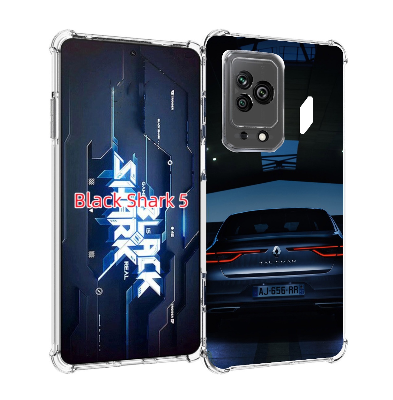 

Чехол MyPads renault рено 1 для Xiaomi Black Shark 5, Прозрачный, Tocco