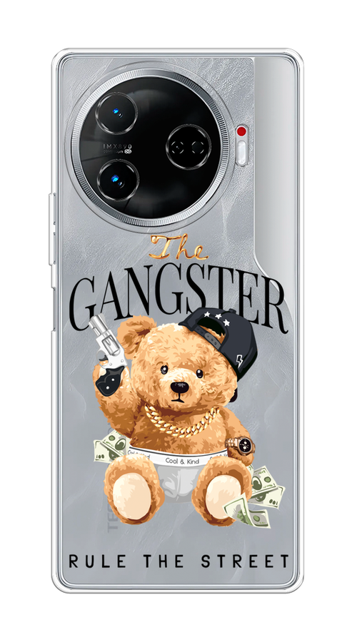 

Чехол на Tecno Camon 30 Pro 5G "The Gangster", Бежевый;серый;черный, 305150-1