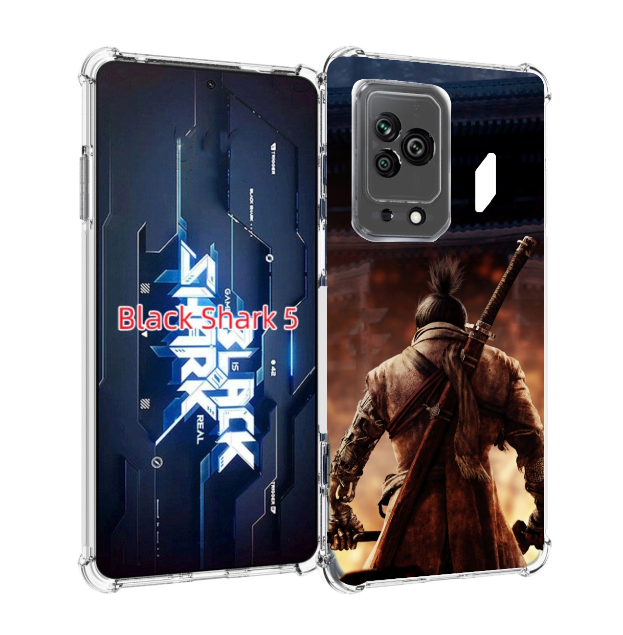 

Чехол MyPads sekiro для Xiaomi Black Shark 5, Прозрачный, Tocco