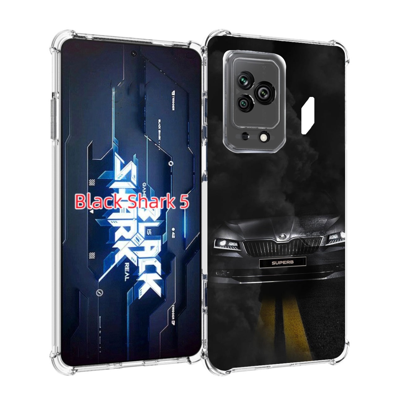 

Чехол MyPads skoda шкода 1 для Xiaomi Black Shark 5, Прозрачный, Tocco