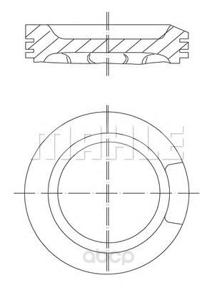 

Поршень двигателя Mahle/Knecht 0330402