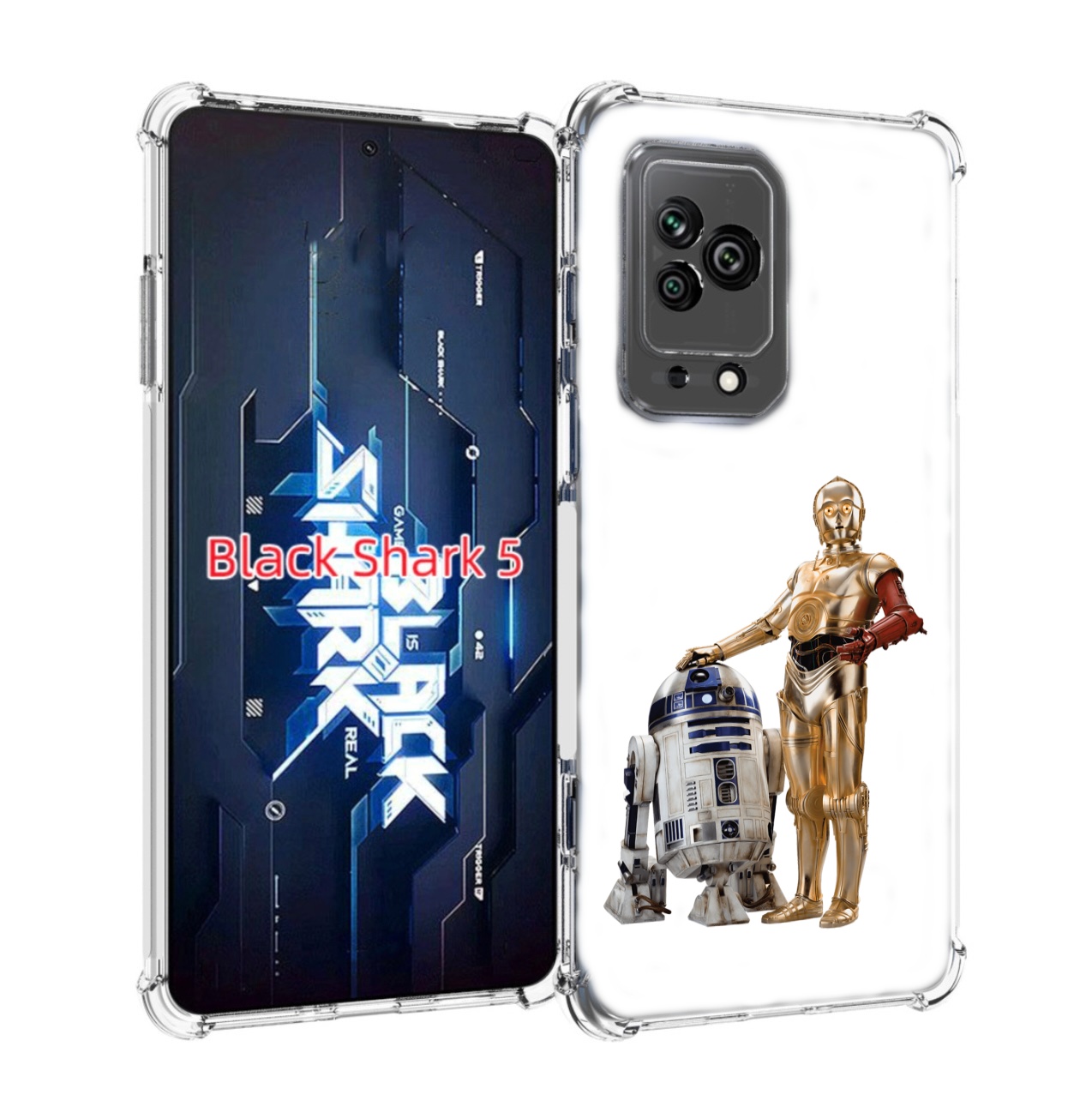 

Чехол MyPads starwars-звездные-воины для Xiaomi Black Shark 5, Прозрачный, Tocco