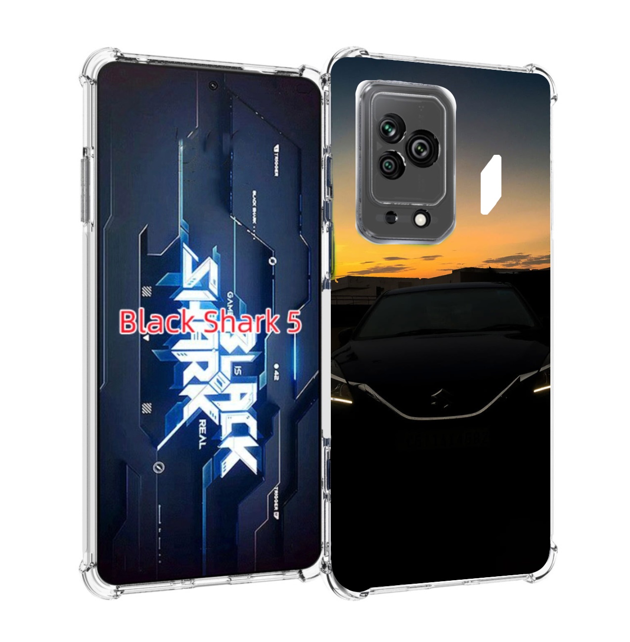 

Чехол MyPads suzuki 2 сузуки мужской для Xiaomi Black Shark 5, Прозрачный, Tocco