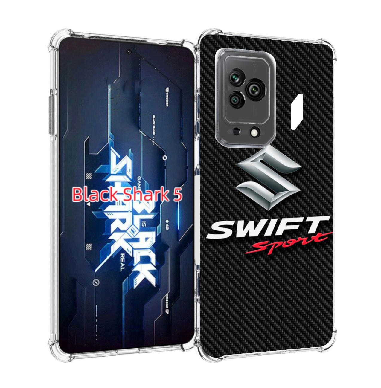 

Чехол MyPads suzuki сузуки 1 мужской для Xiaomi Black Shark 5, Прозрачный, Tocco