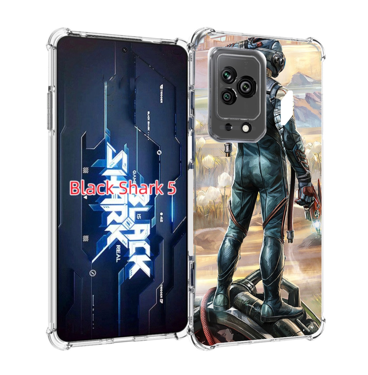 

Чехол MyPads the-outer-worlds для Xiaomi Black Shark 5, Прозрачный, Tocco