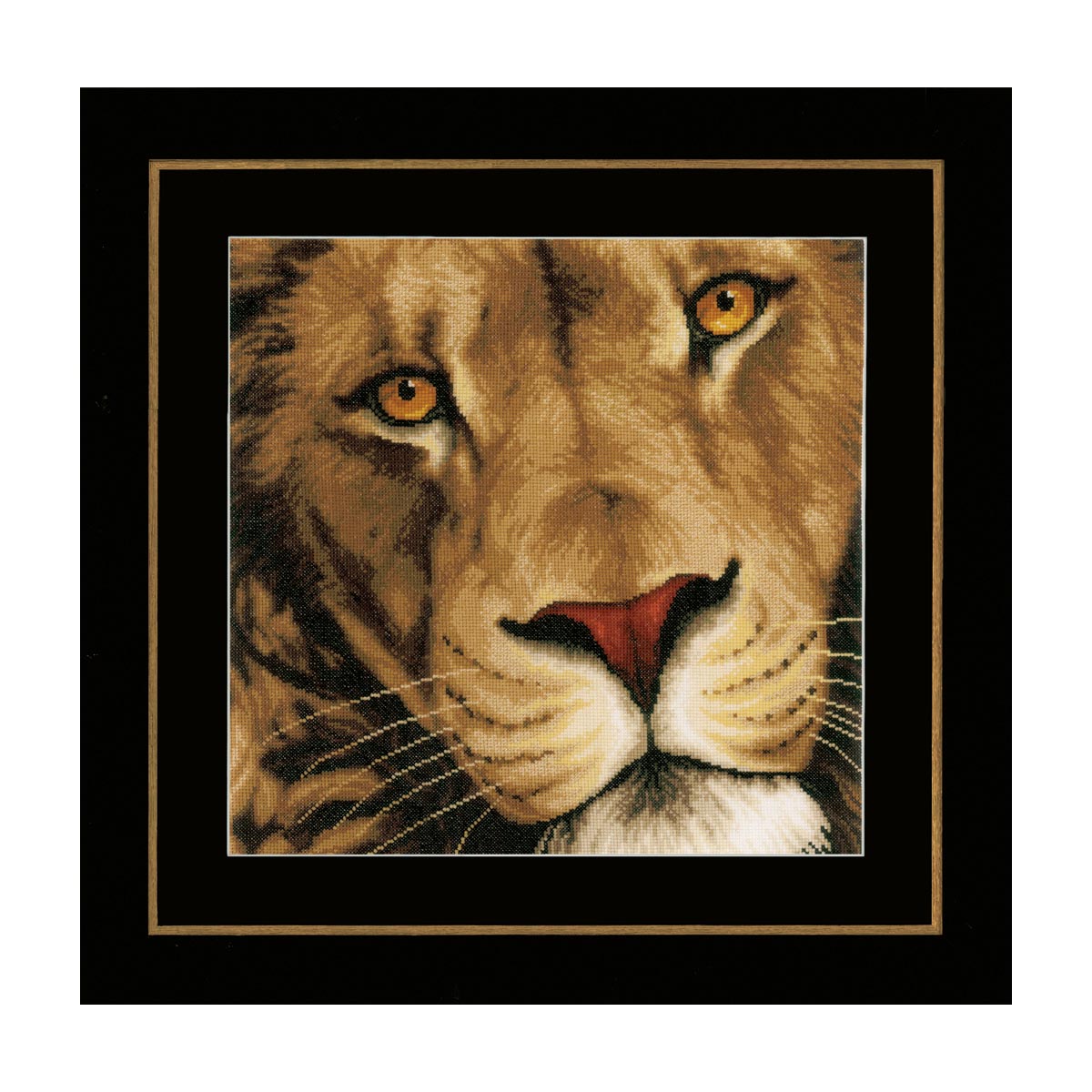 

Набор для вышивания крестом LanArte "Царь зверей", 35x34 см, арт. PN-0154979
