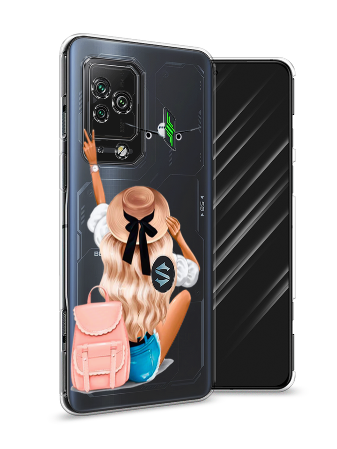 

Чехол Awog на Xiaomi Black Shark 5 Pro "Автостопом самолетом", Разноцветный, 314150-7