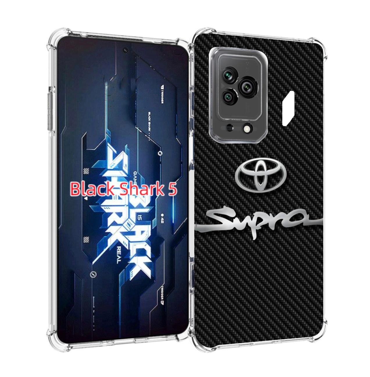 

Чехол MyPads toyota тоиота 2 для Xiaomi Black Shark 5, Прозрачный, Tocco