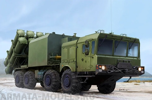 

01052P Russian 3S60 launcher of 3K60 BAL/BAL-Elex Coastal Missile Complex