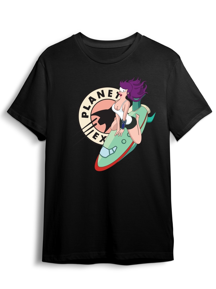 фото Футболка унисекс сувенирshop futurama/футурама 1 черная 2xl
