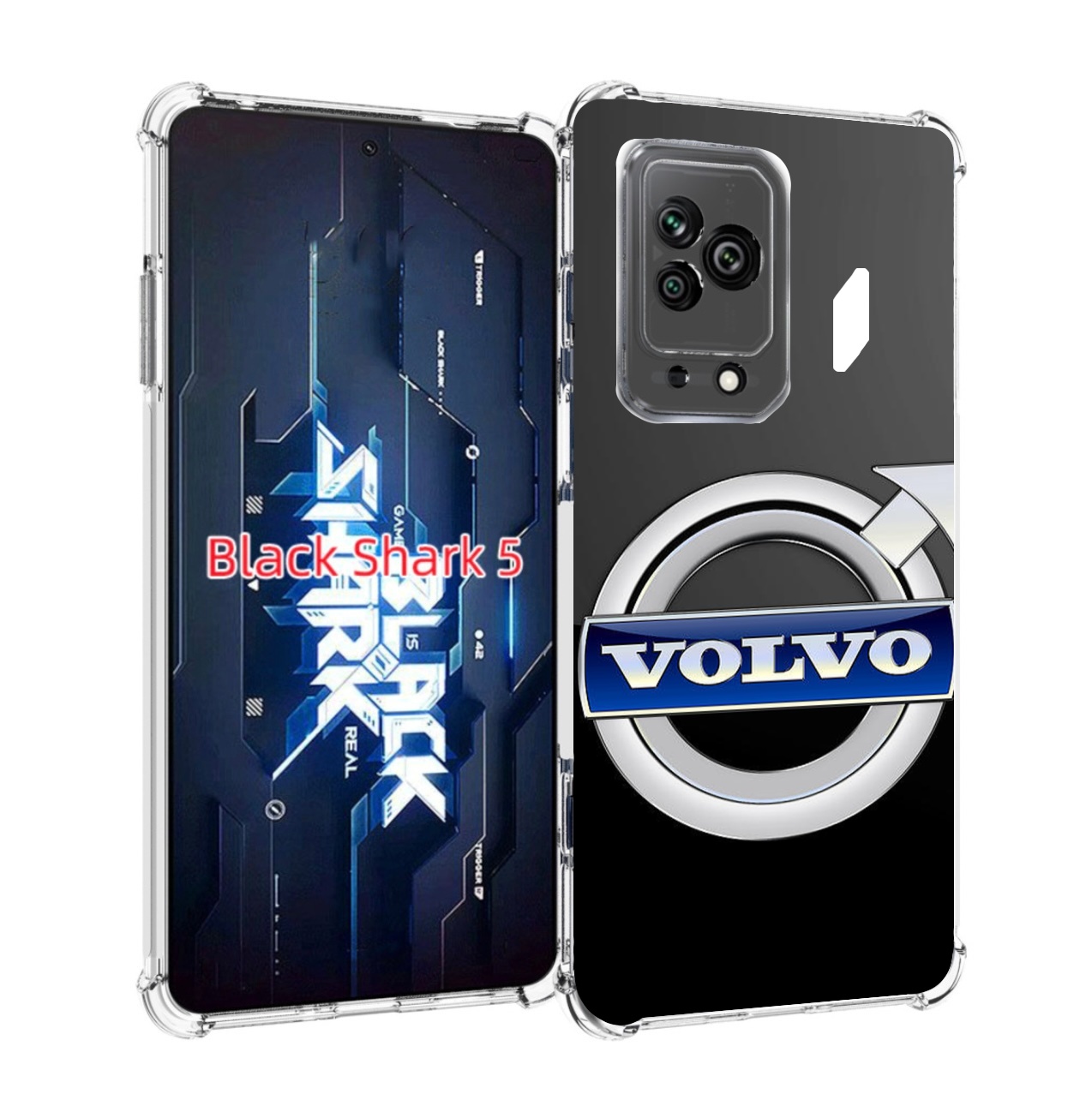 

Чехол MyPads volco вольво 2 мужской для Xiaomi Black Shark 5, Прозрачный, Tocco
