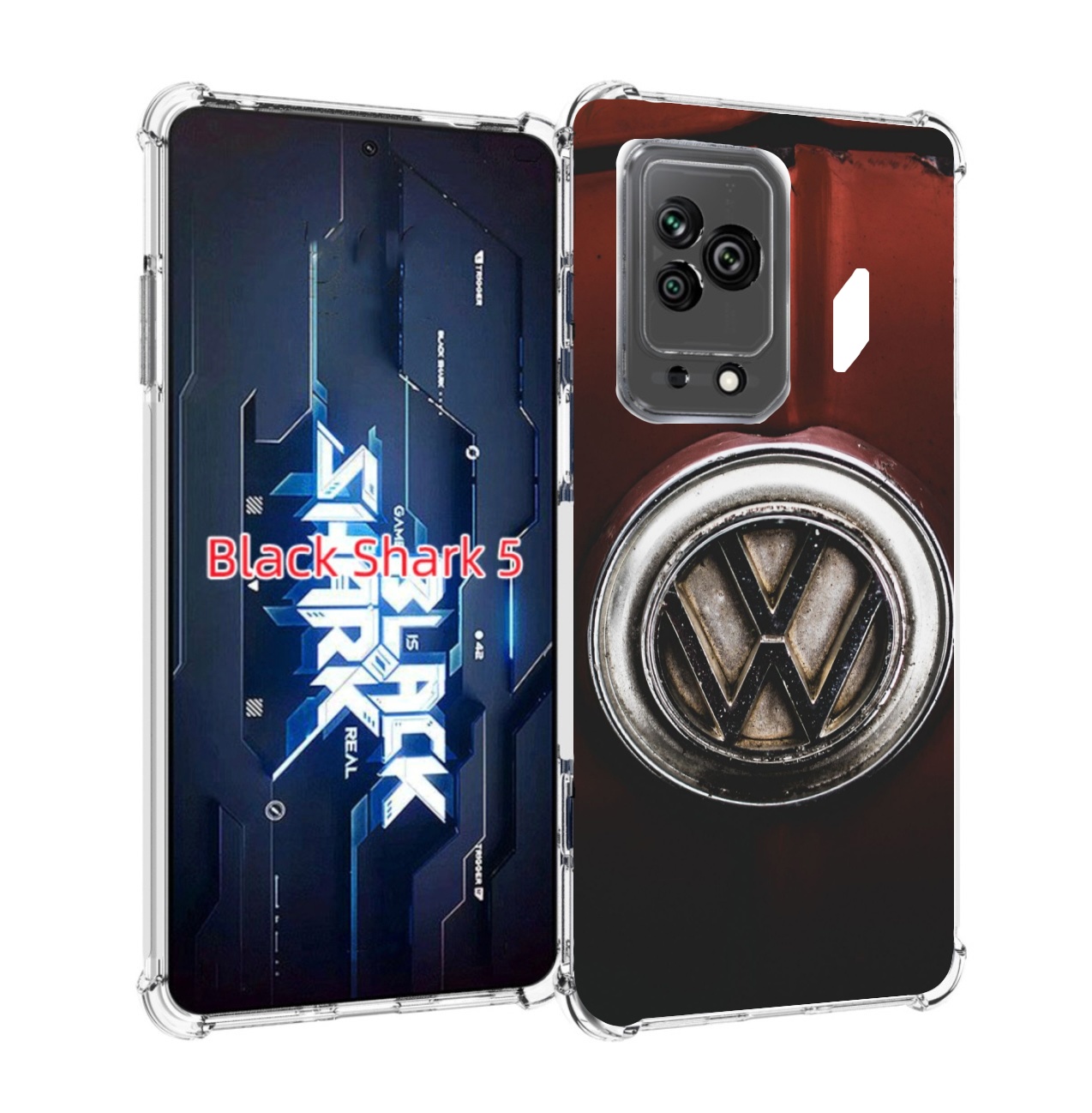 

Чехол MyPads volkwagen фольскваген 1 мужской для Xiaomi Black Shark 5, Прозрачный, Tocco
