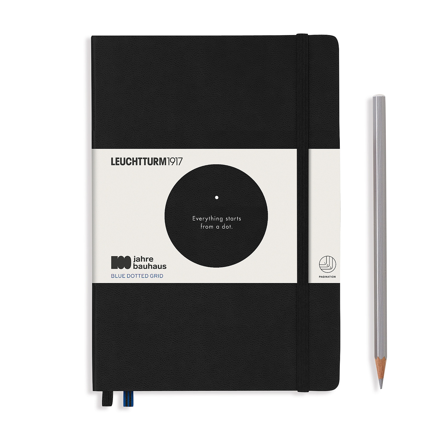 

Leuchtturm1917 Bauhaus 100 записная книжка в точку А5