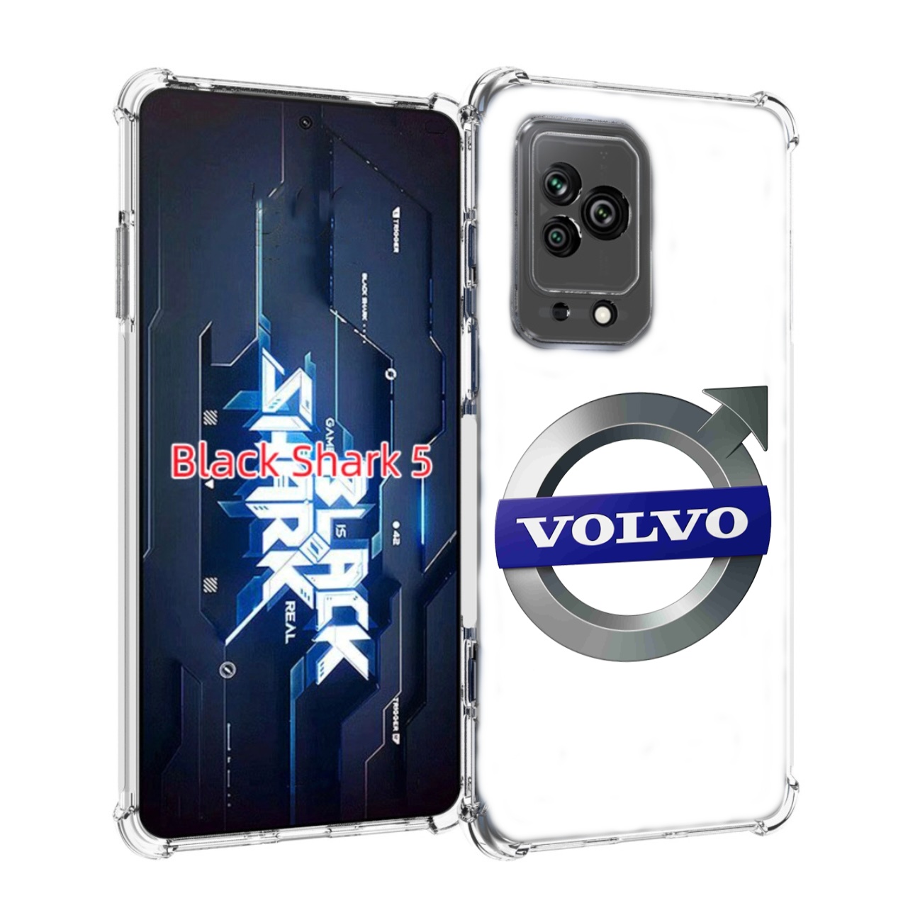 

Чехол MyPads volvo мужской для Xiaomi Black Shark 5, Прозрачный, Tocco