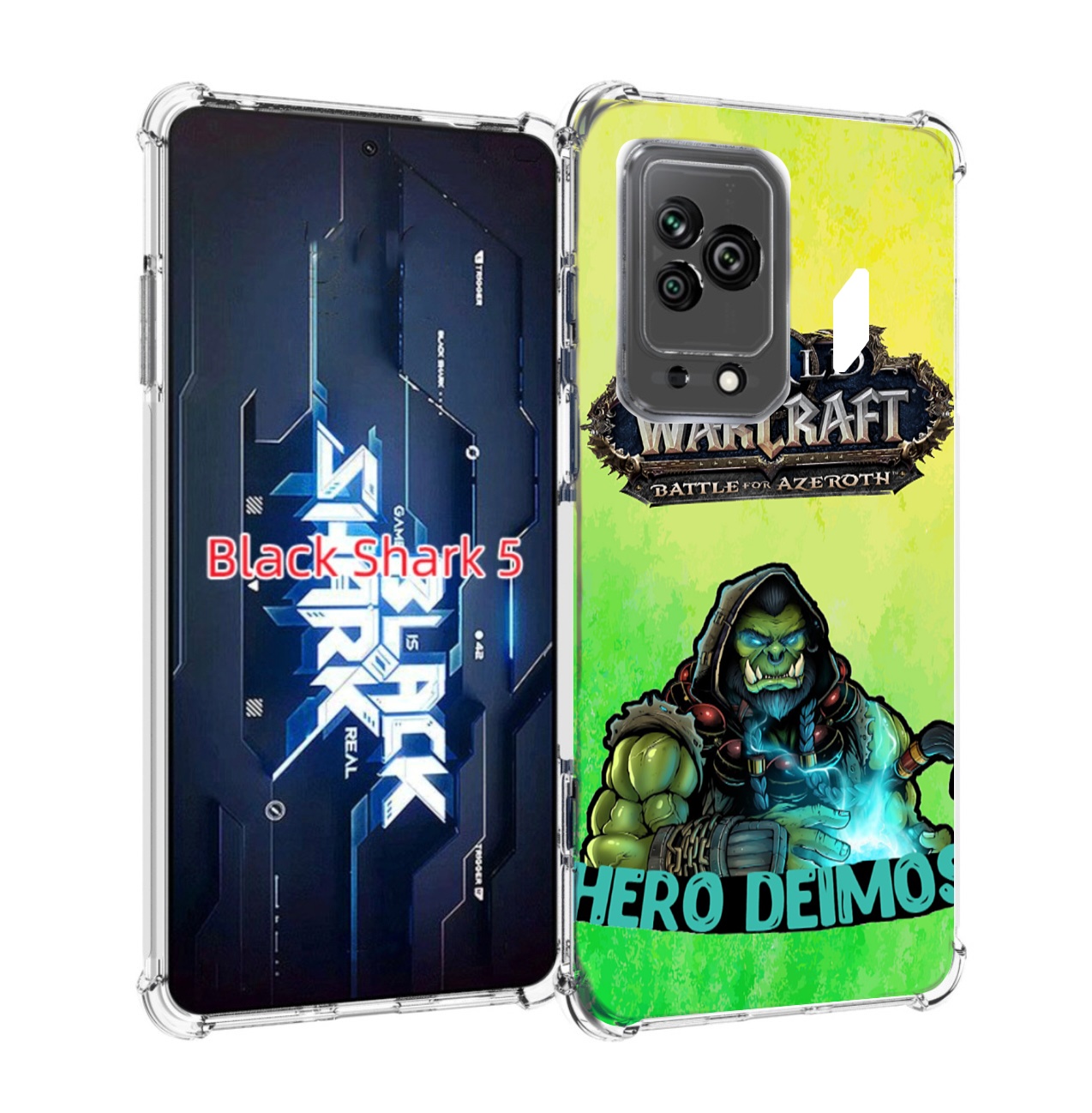 Чехол MyPads world-of-warcraft мужской для Xiaomi Black Shark 5
