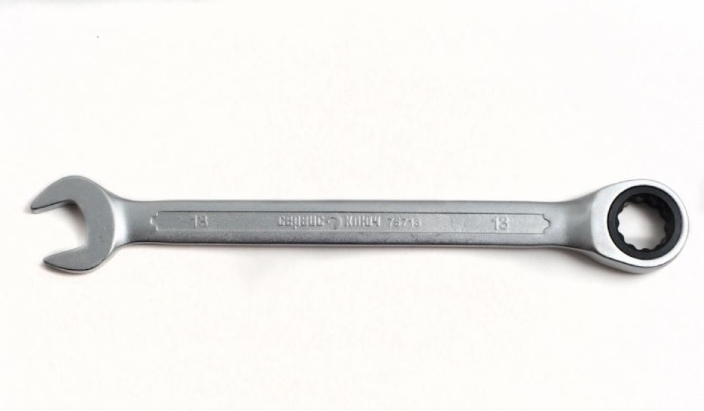 Ключ трещоточный 13мм (холодный штамп) CR-V