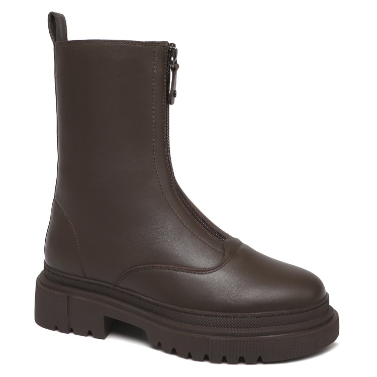 

Полусапоги женские Tendance YS-9622-82 коричневые 40 EU, Коричневый, YS-9622-82
