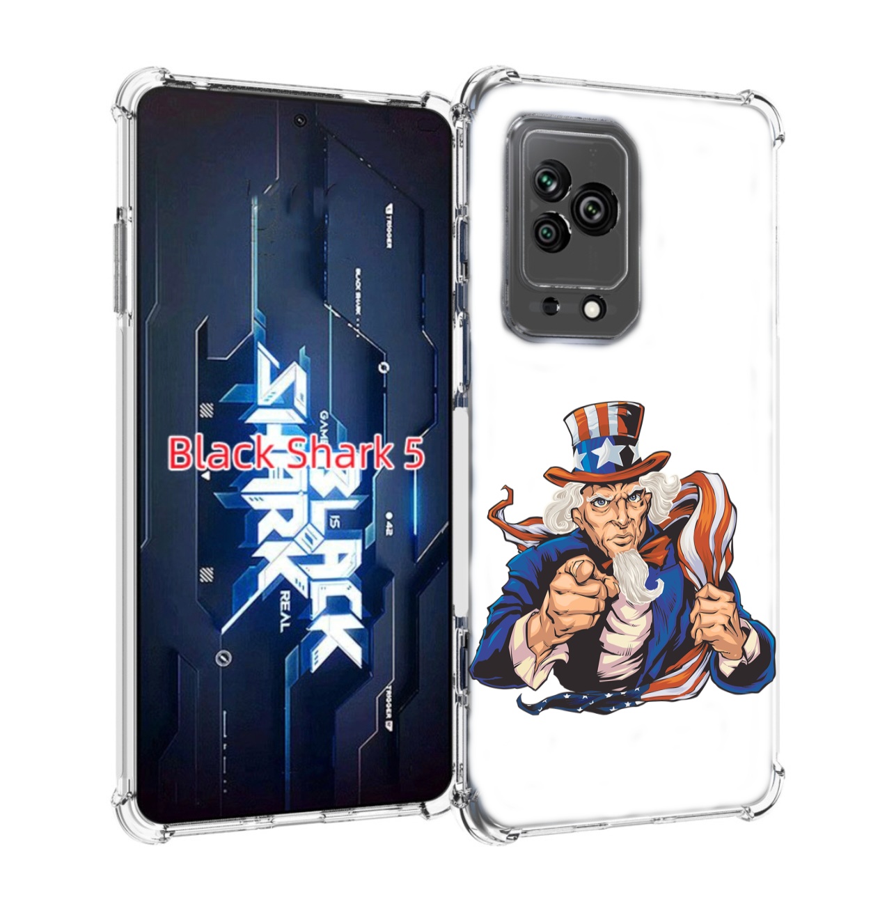 

Чехол MyPads Американский-дед для Xiaomi Black Shark 5, Прозрачный, Tocco