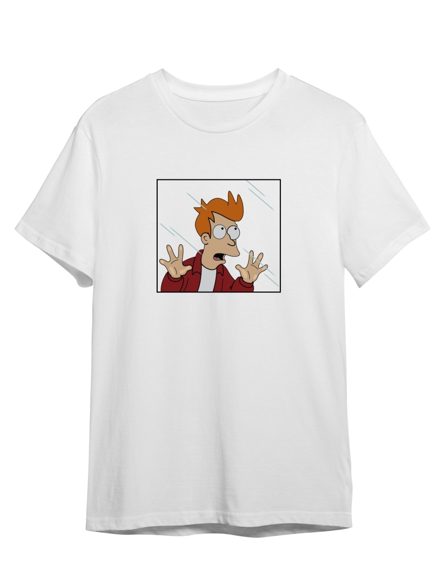 фото Футболка унисекс сувенирshop futurama/футурама 13 белая 2xl