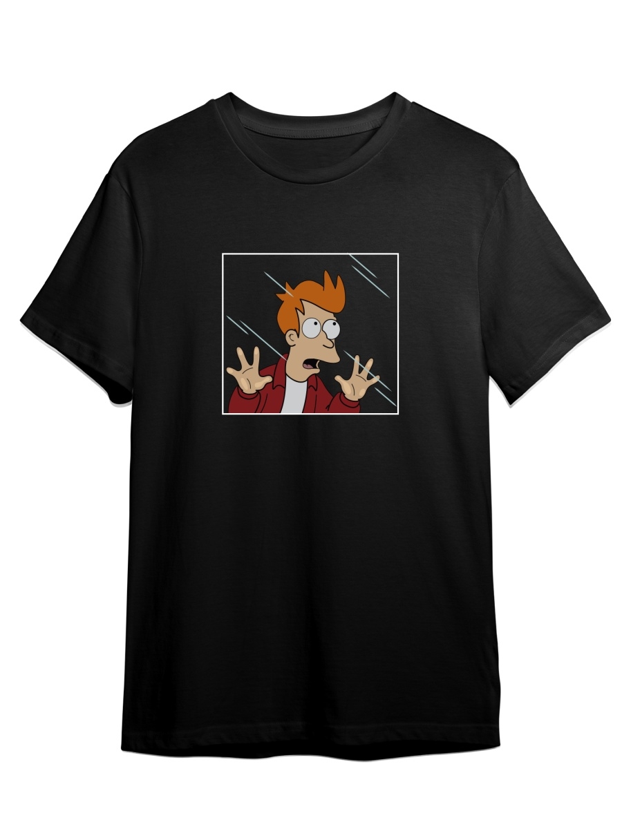 фото Футболка унисекс сувенирshop futurama/футурама 14 черная 2xl