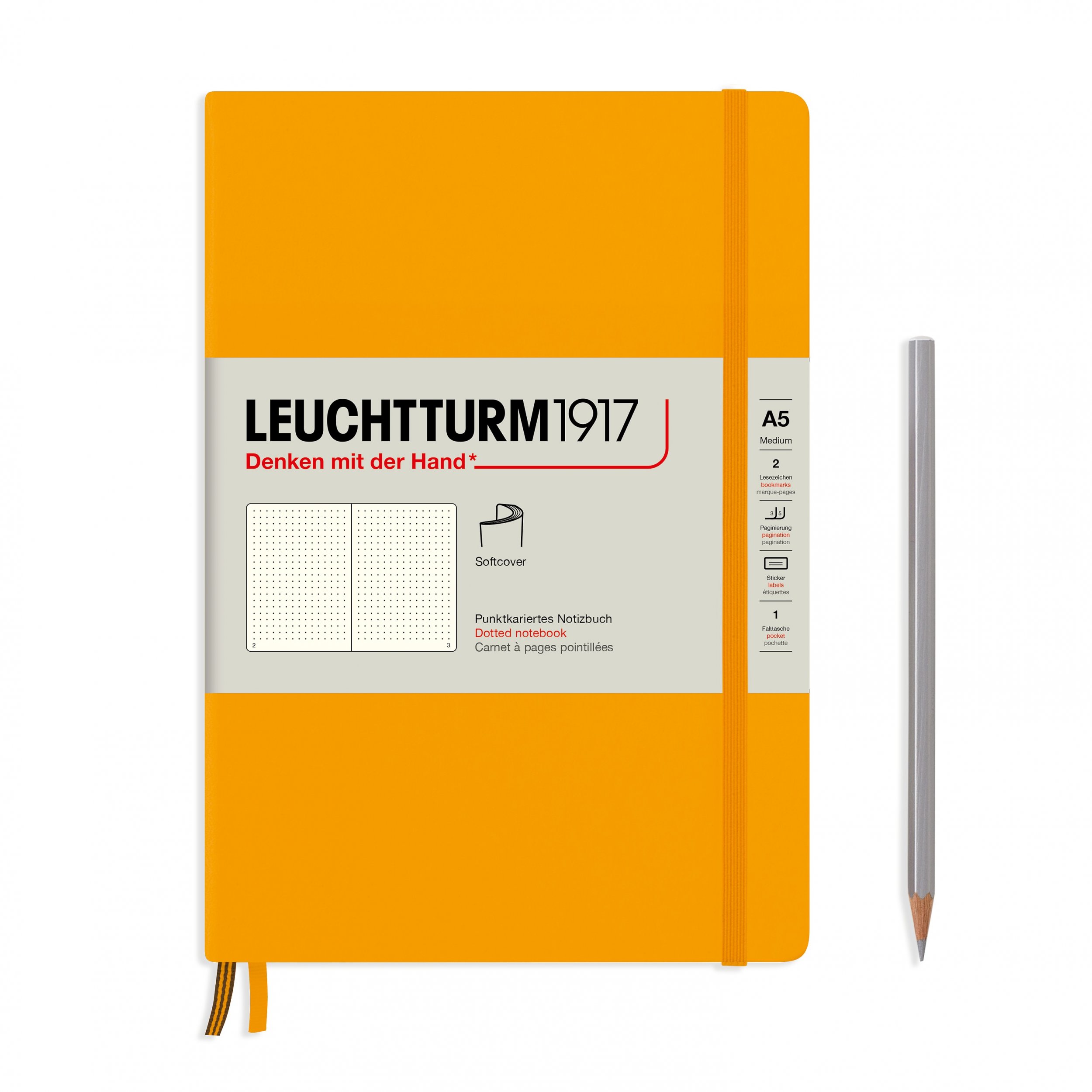 

Leuchtturm1917 Rising Colours Rising Sun Soft Cover (теплый желтый) А5