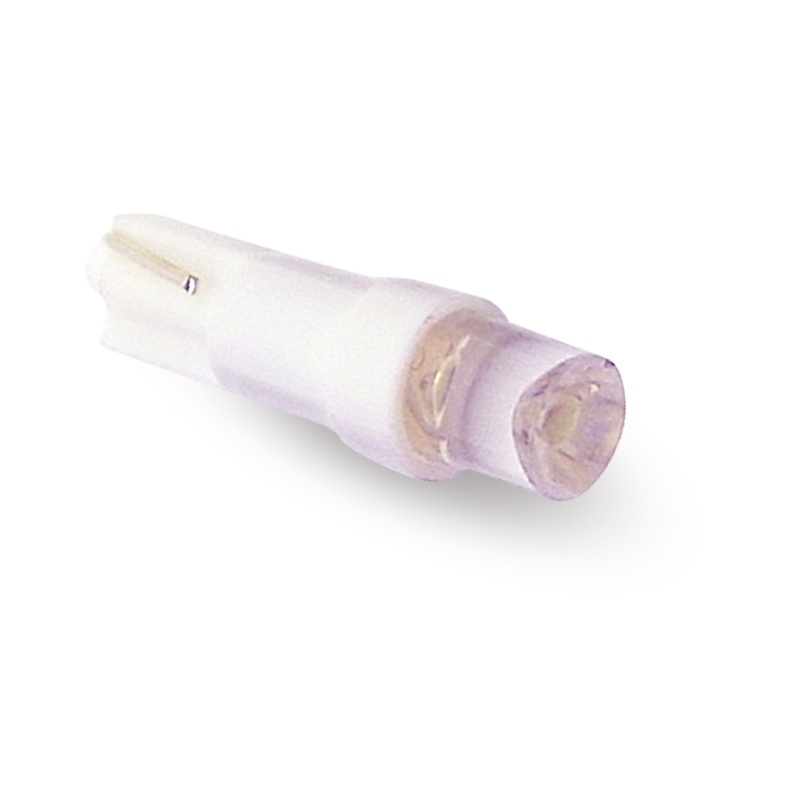 

T005 T5/белый/ (W2*4,6d) 1 LED 5mm усеч.,10 шт.