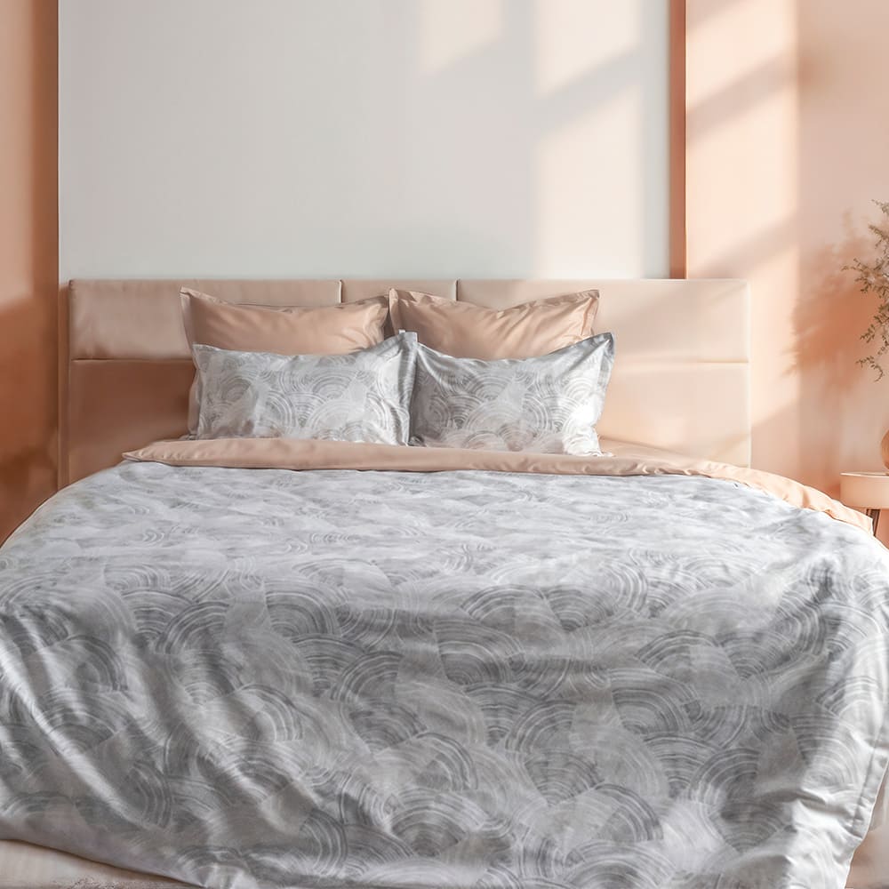 

Комплект постельного белья BELLEHOME "Шагрень ", 1,5 спальный, 100% хлопок