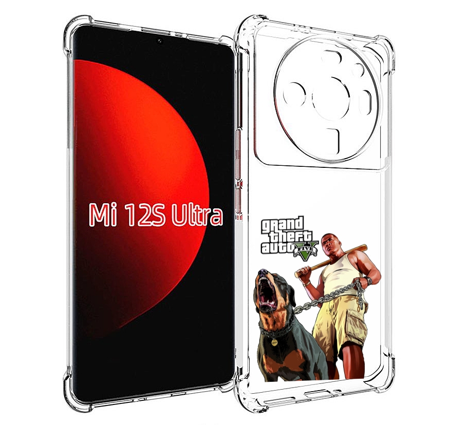 

Чехол MyPads GTA грозная собака для Xiaomi 12S Ultra, Прозрачный, Tocco