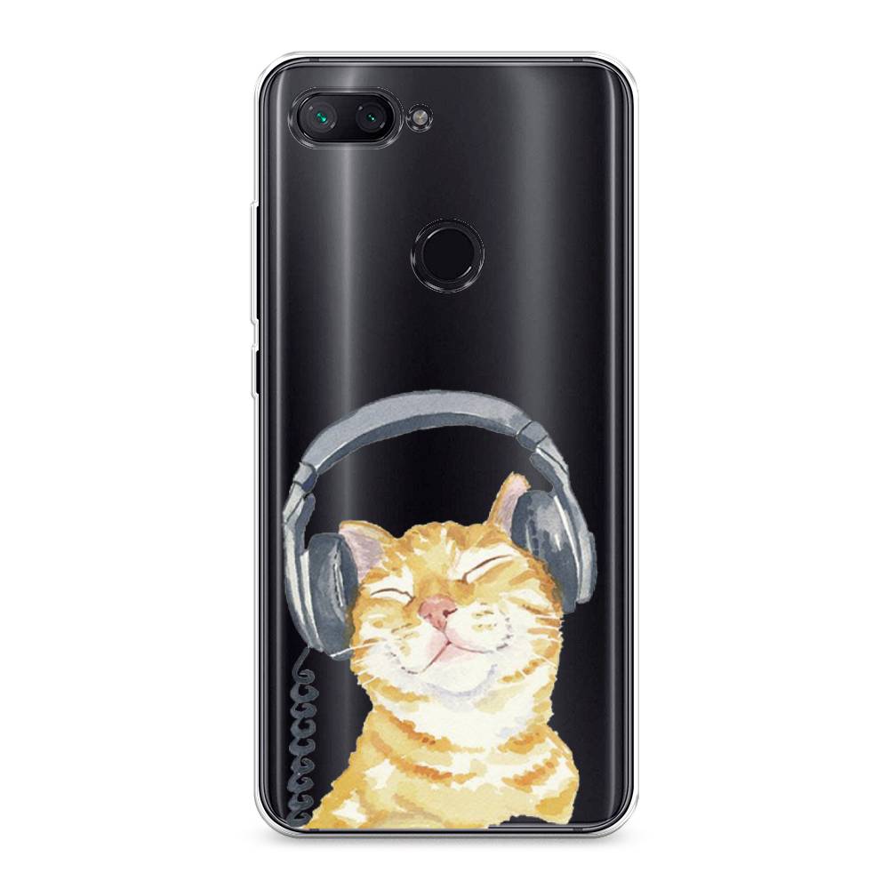 

Силиконовый чехол "Кот меломан" на Xiaomi Mi 8 Lite (Youth Edition), Кот меломан