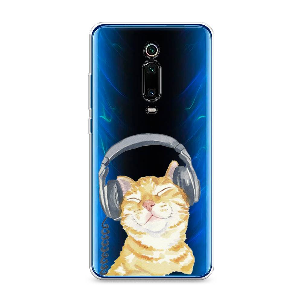 

Силиконовый чехол "Кот меломан" на Xiaomi Mi 9T, Кот меломан