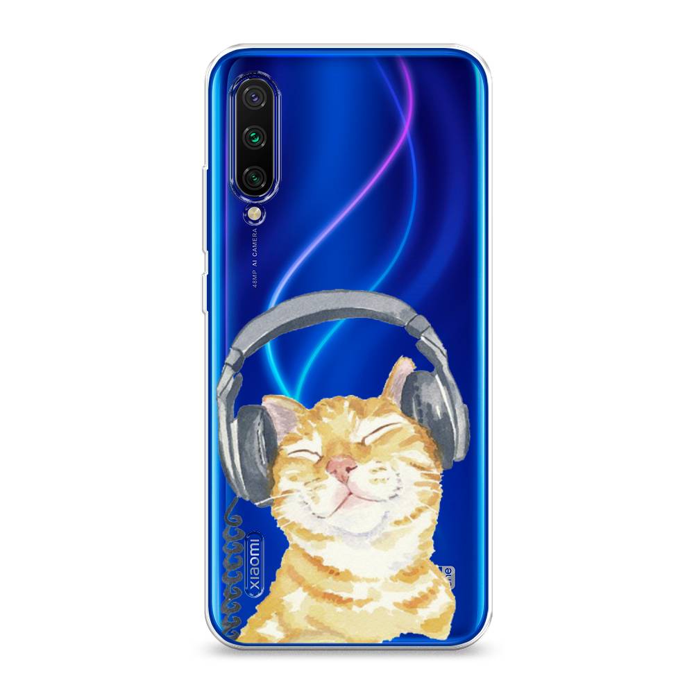

Силиконовый чехол "Кот меломан" на Xiaomi Mi A3, Кот меломан