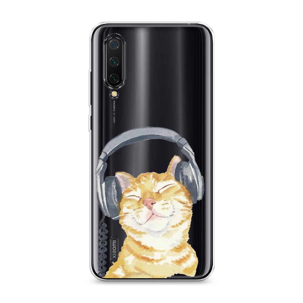 

Силиконовый чехол "Кот меломан" на Xiaomi Mi CC9, Кот меломан