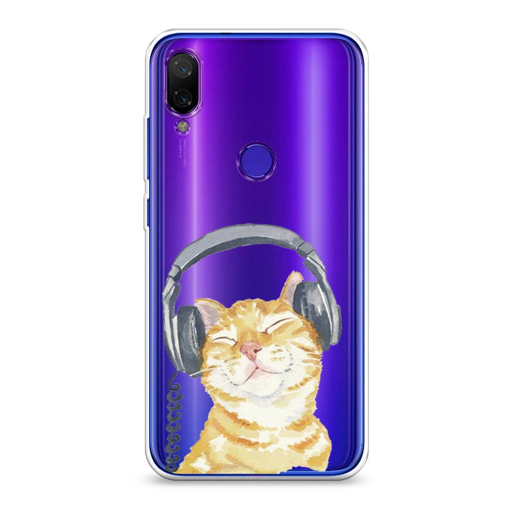 

Силиконовый чехол "Кот меломан" на Xiaomi Mi Play, Кот меломан