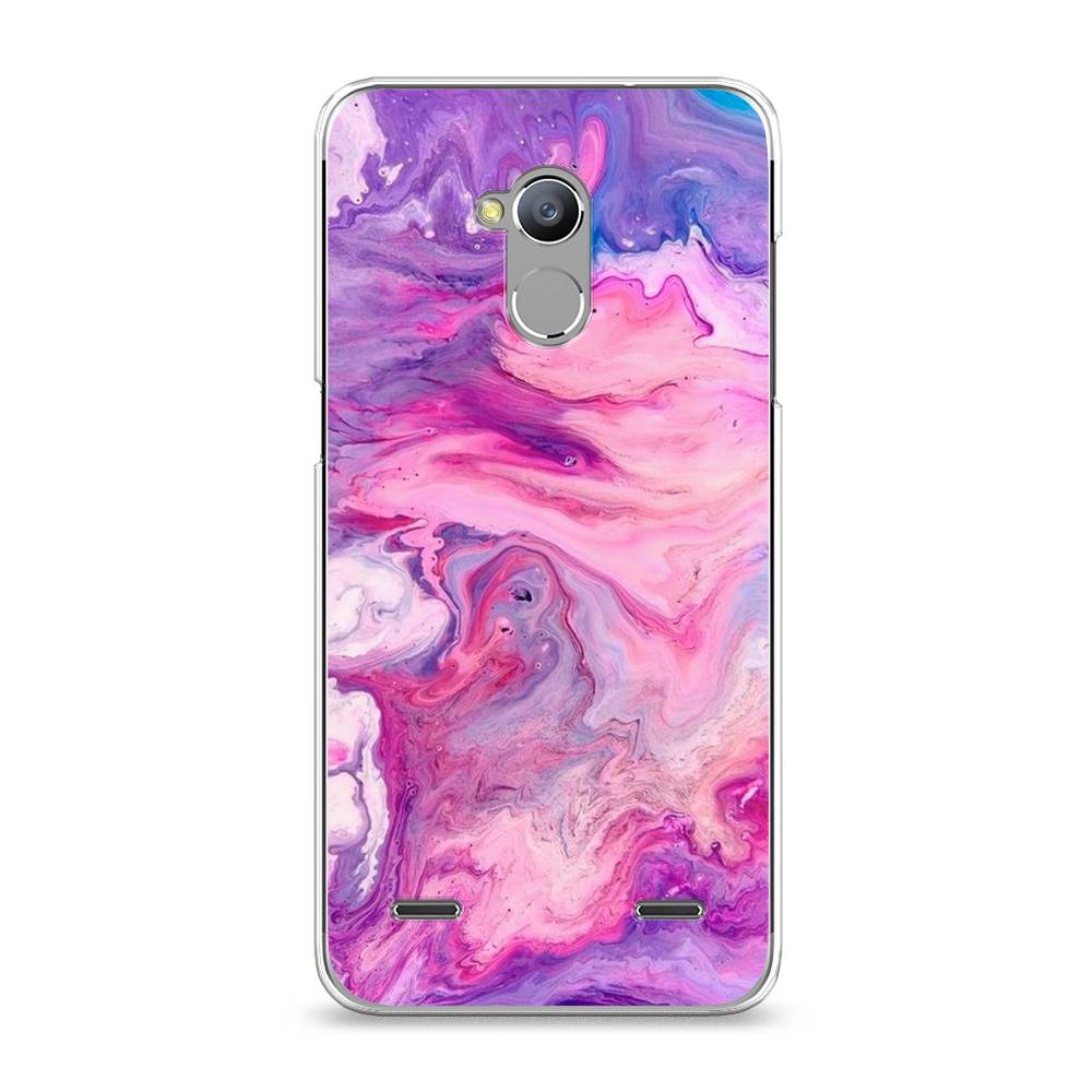 

Чехол на ZTE Blade V7 Lite "Нежно-розовая абстракция", Розовый, 130450-3