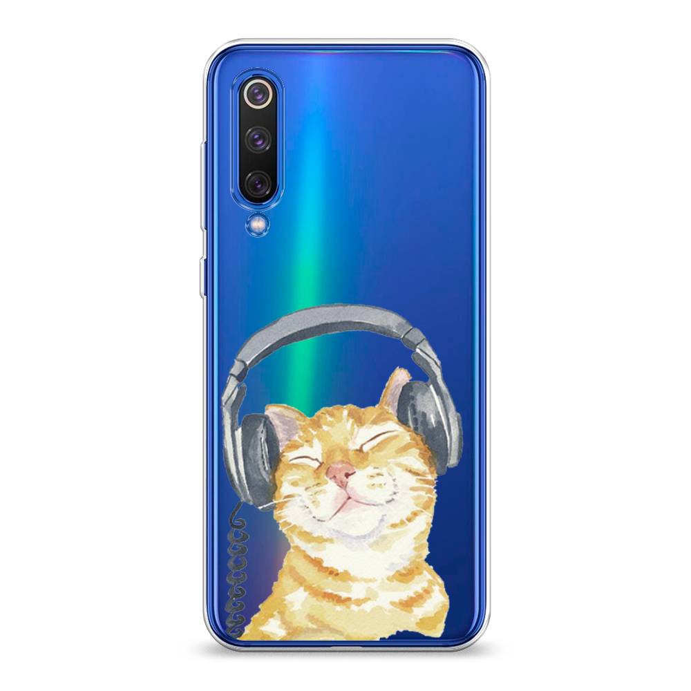 

Силиконовый чехол "Кот меломан" на Xiaomi Mi9 SE, Кот меломан