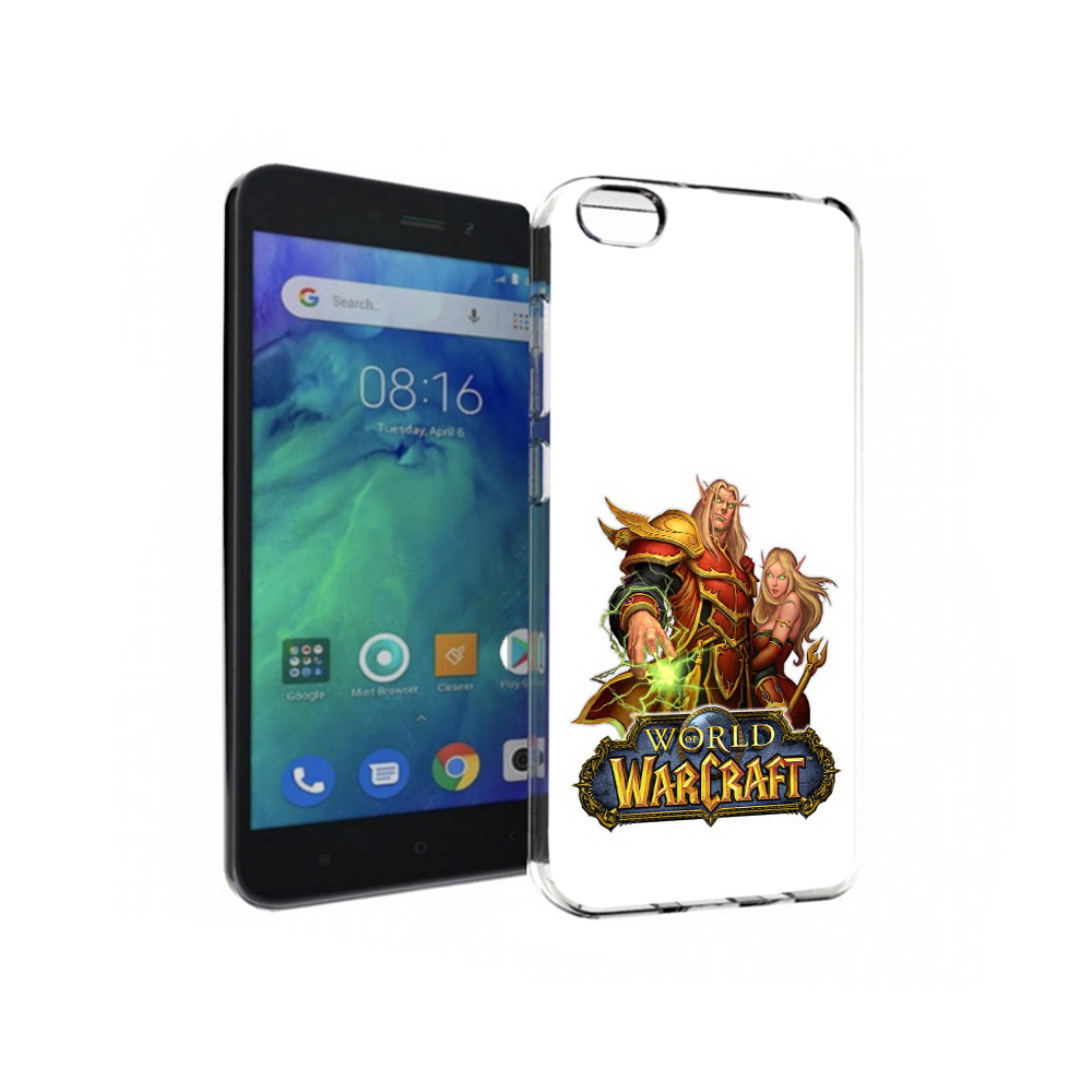 

Чехол MyPads Tocco для Xiaomi Redmi Go варкрафт2, Прозрачный, Tocco