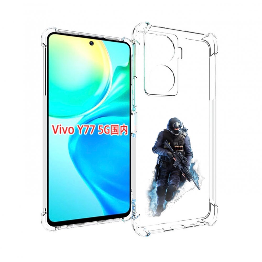 

Чехол MyPads спецназ-ксго для Vivo Y77 5G, Прозрачный, Tocco